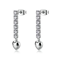 Earrings Sagapo Woman Aurora in Steel SAR87